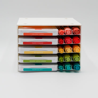 Storage Cube for New Style Stampin' Up Ink Pads and Markers