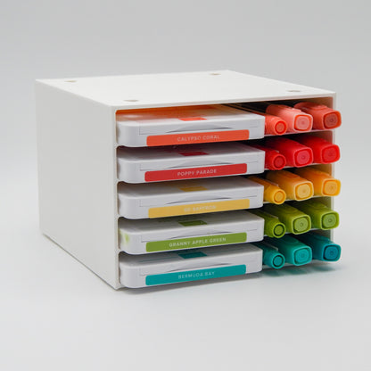 Storage Cube for New Style Stampin' Up Ink Pads and Markers