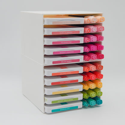 Storage Cube for New Style Stampin' Up Ink Pads and Markers