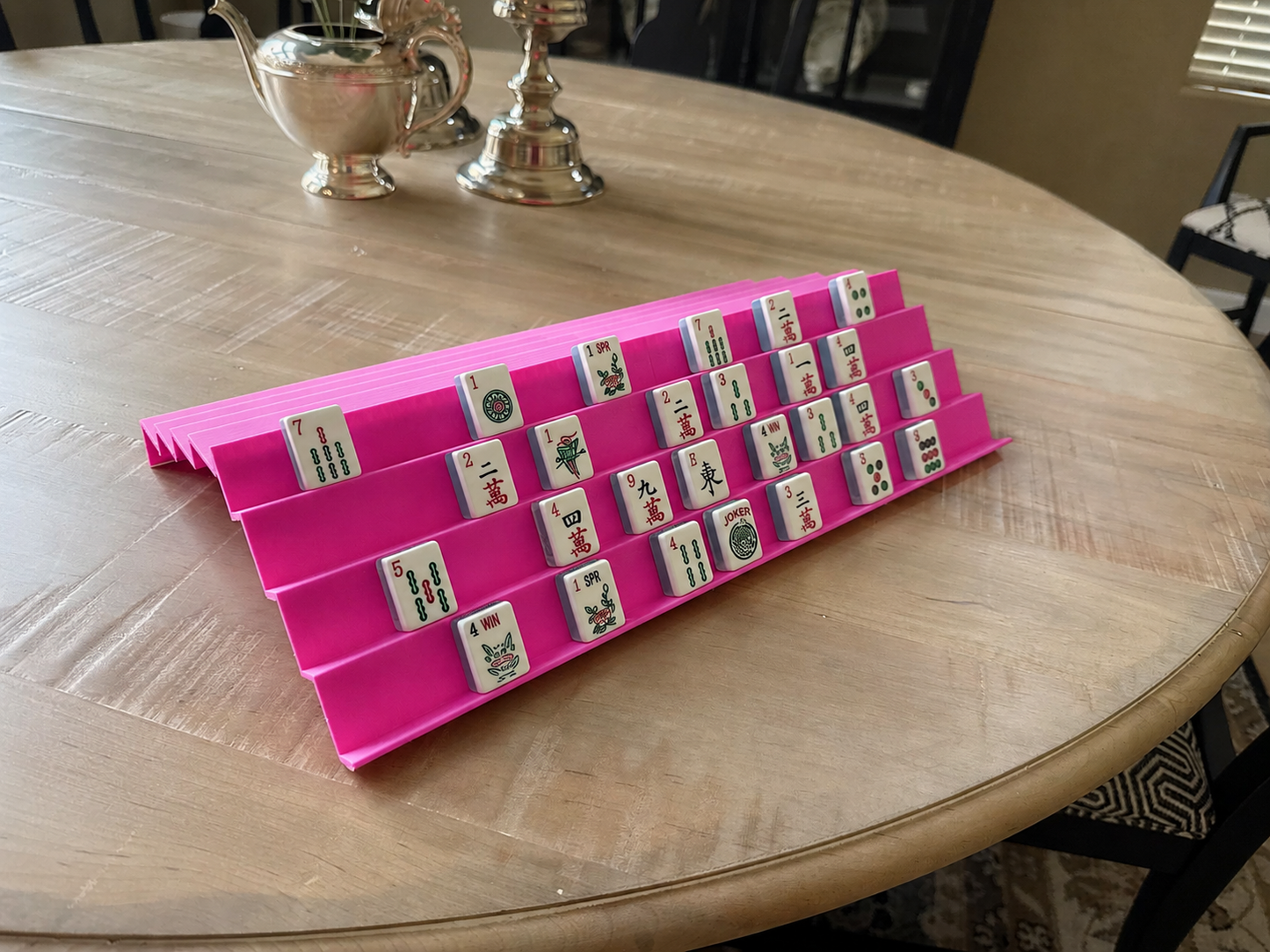 Fuchsia Imperial Royale Mahjong Rack