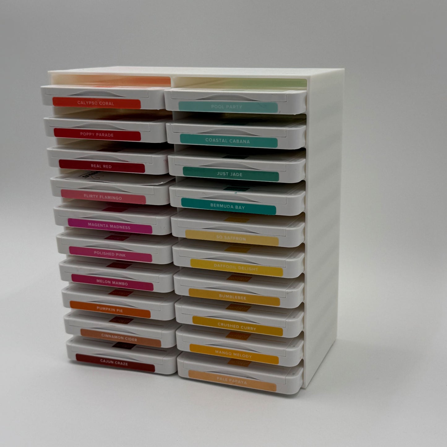 Storage for Stampin' Up Ink Pads - 20 Slot Organizer