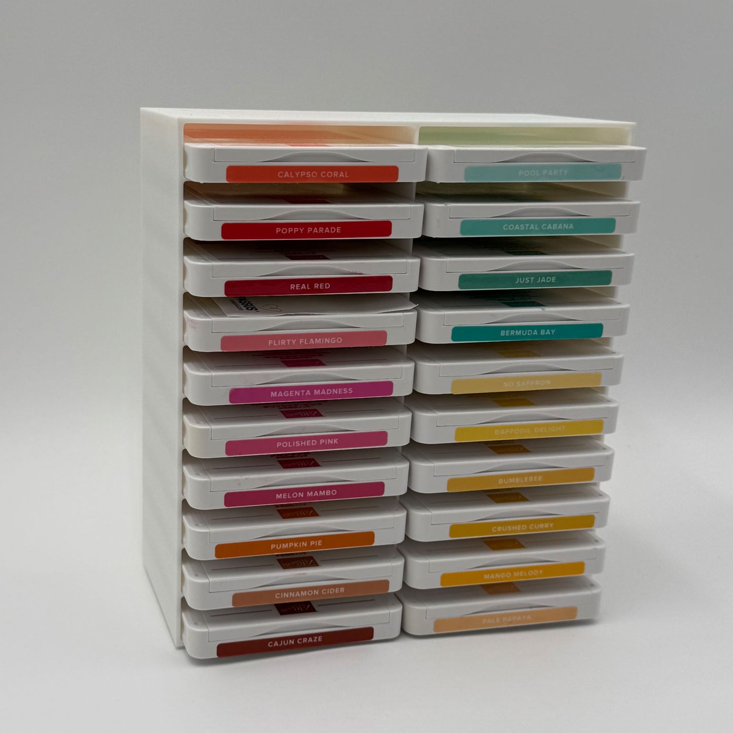 Storage for Stampin' Up Ink Pads - 20 Slot Organizer