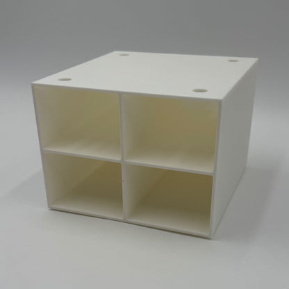Four-Way Storage Cube for Craft Supplies
