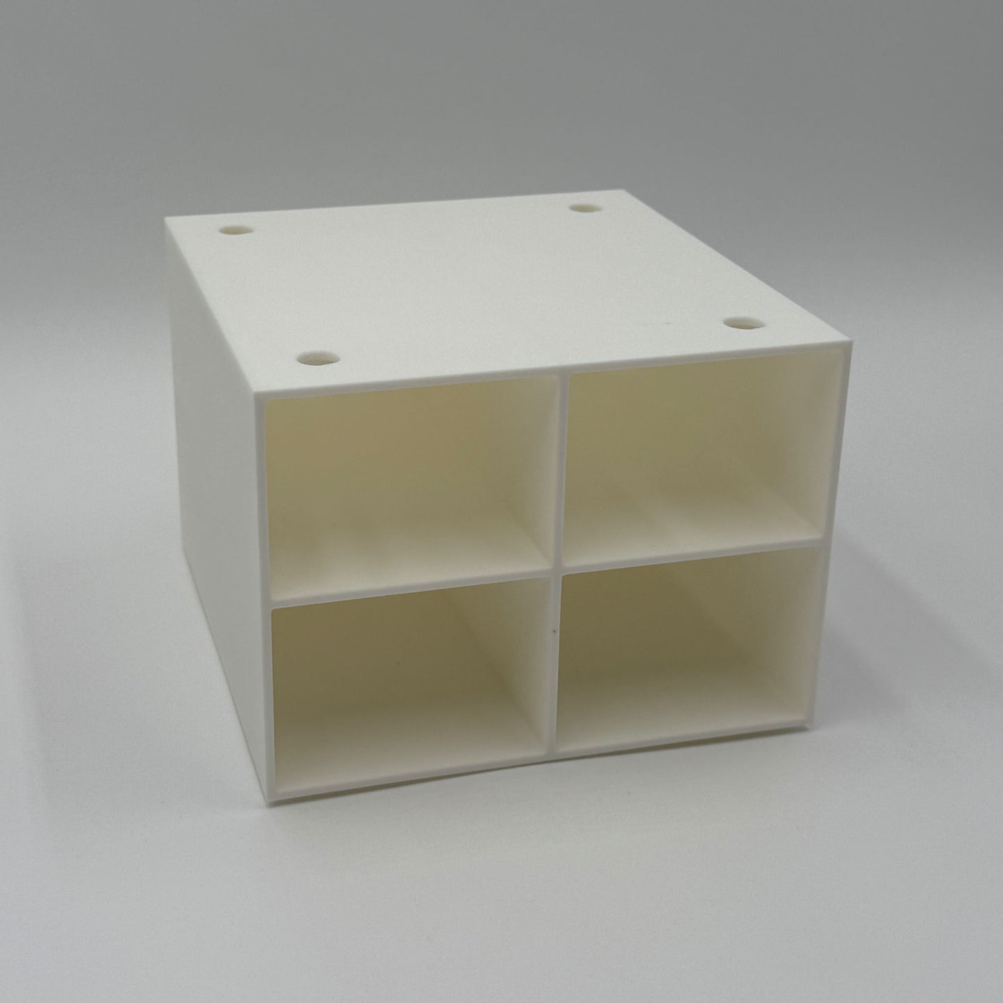 Four-Way Storage Cube for Craft Supplies