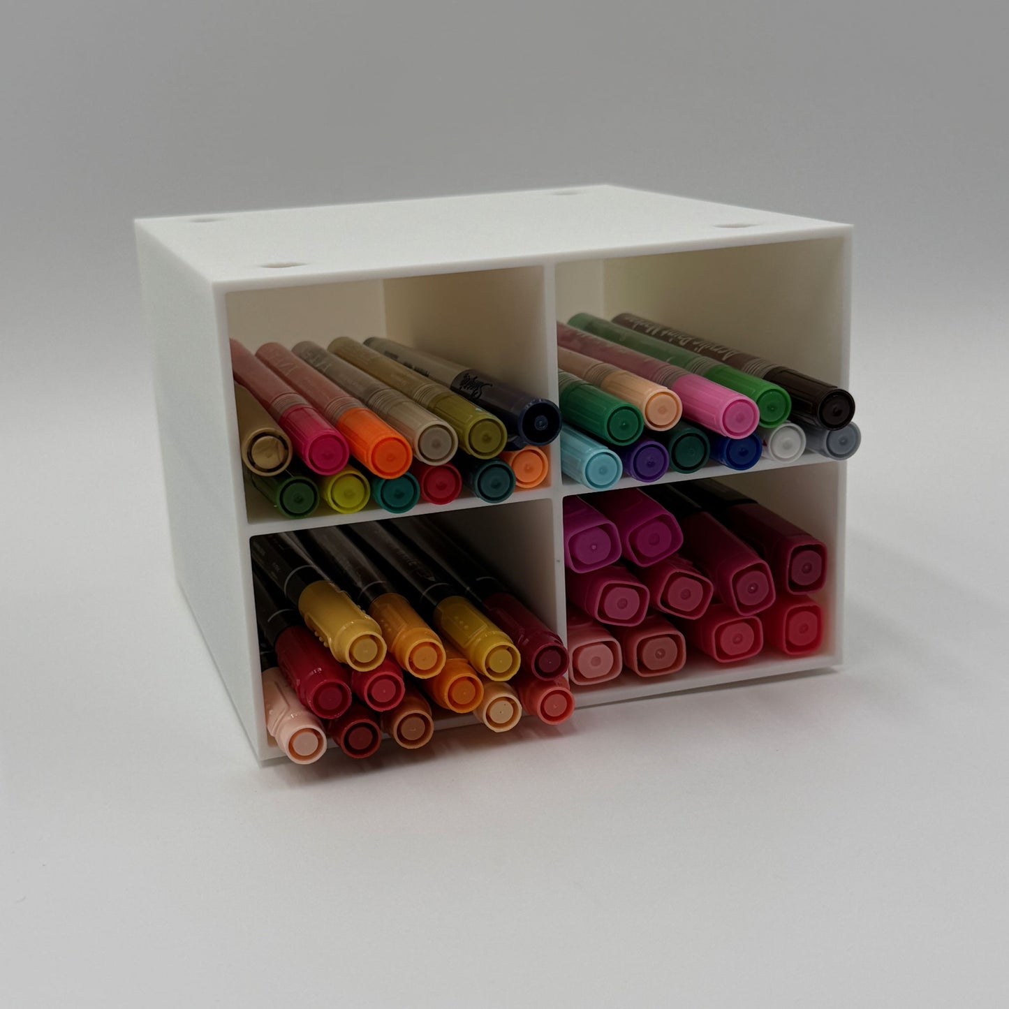 Four-Way Storage Cube for Craft Supplies