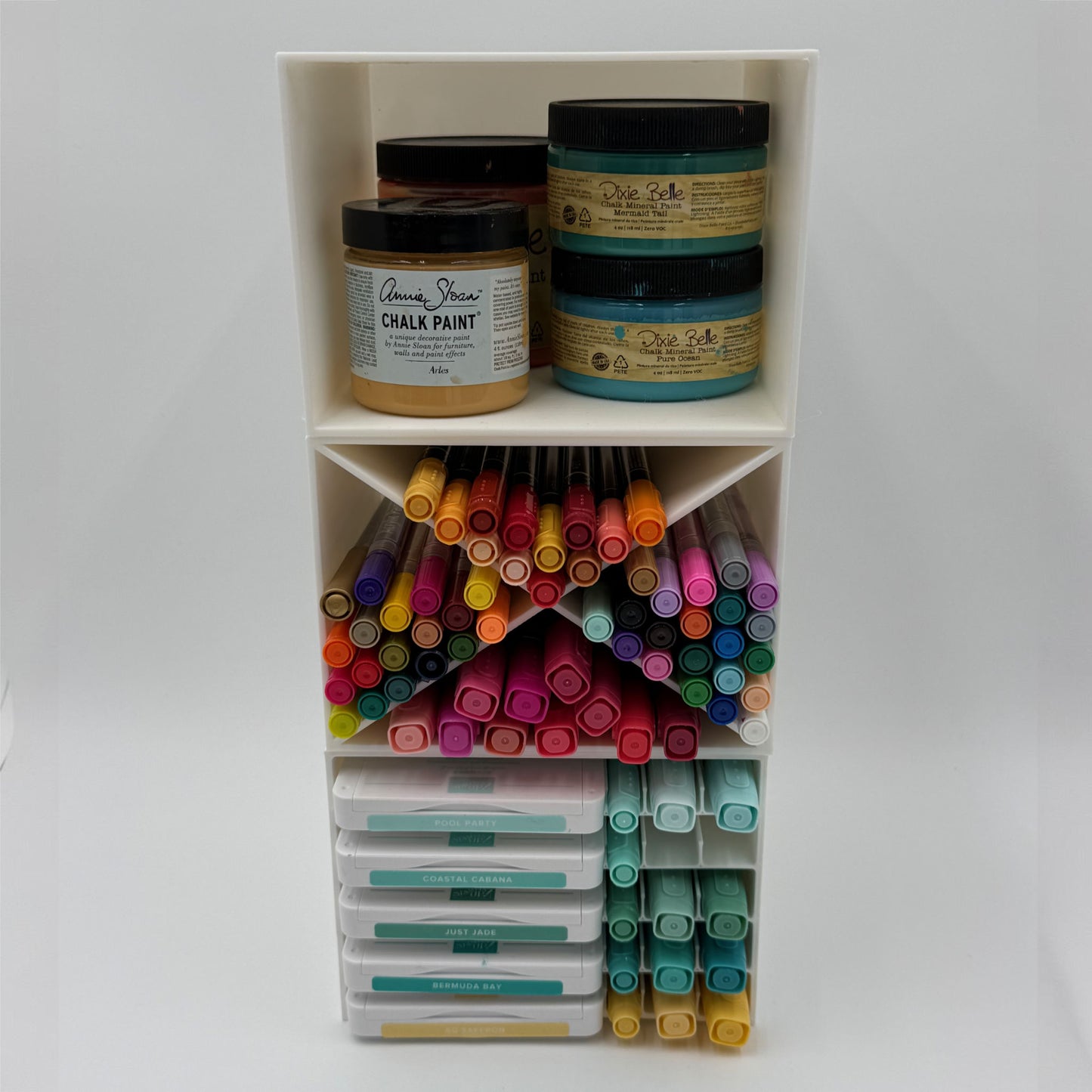 Modular Storage Cube for Craft Supplies