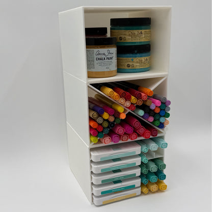 Modular Storage Cube for Craft Supplies